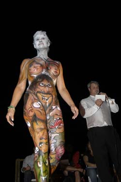 Body Painting 2005 photo - Duval Street, Key West